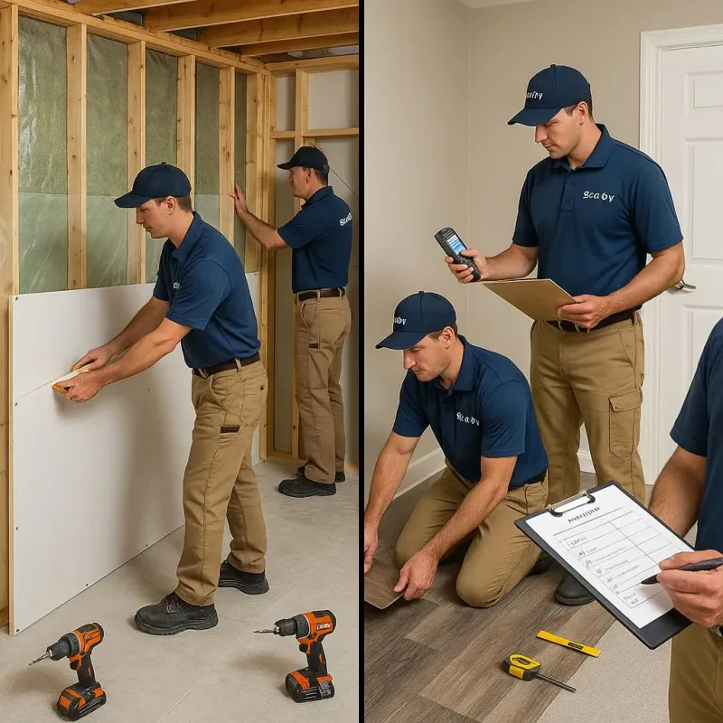 Repairs and Reconstruction process in Pembroke, NH